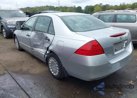 2006 Honda Accord 2.4 Vp из США, поврежденный, VIN 1HGCM56166A118766